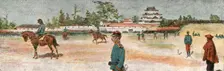 The Manoeuvres of the Japanese Army before His Majesty the Mikado; Review on the Drill... 1891. Creator: Unknown