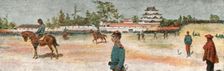 The Manoeuvres of the Japanese Army before His Majesty the Mikado; Review on the Drill... 1891. Creator: Unknown