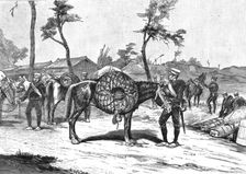 The Manoeuvres of the Japanese Army before His Majesty the Mikado; The Commissariat Depart..., 1891 Creator: Unknown