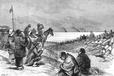 The Manoeuvres of the Japanese Army before His Majesty the Mikado; The Fleet Approaching..., 1891. Creator: Unknown