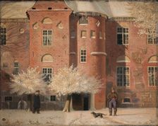 The Manor of Krabbesholm in Jutland, 1839-1907. Creator: Christen Dalsgaard