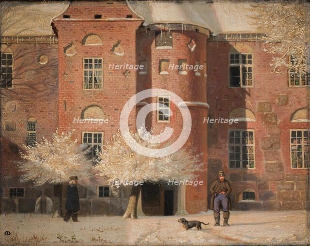 The Manor of Krabbesholm in Jutland, 1839-1907. Creator: Christen Dalsgaard.