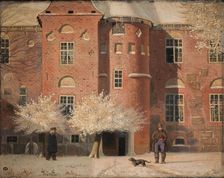 The Manor of Krabbesholm in Jutland, 1839-1907. Creator: Christen Dalsgaard