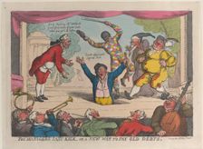 The Manager's Last Kick, or a New Way to Pay Old Debts, September 29, 1811., September 29, 1811. Creator: Thomas Rowlandson