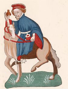 The Manciple from Geoffrey Chaucer's Canterbury Tales
