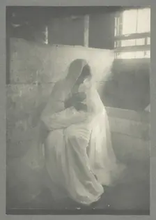 The Manger, 1899. Creator: Gertrude Kasebier