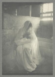 The Manger, 1899. Creator: Gertrude Kasebier