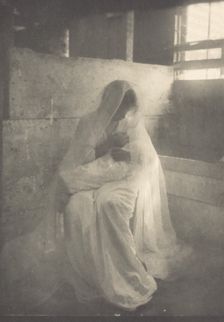 The Manger, c.1900. Creator: Gertrude Kasebier