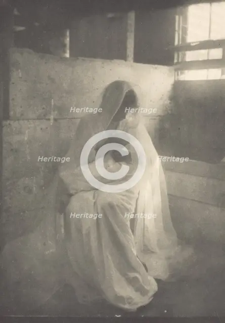 The Manger, c.1900. Creator: Gertrude Kasebier.