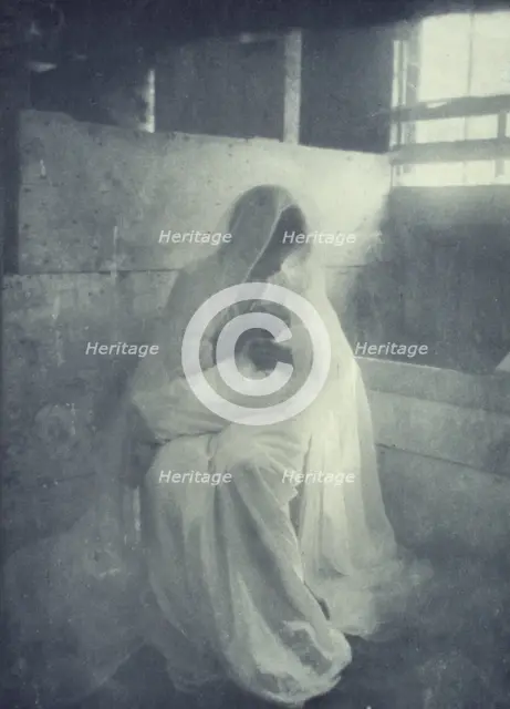 The manger, c1900. Creator: Gertrude Kasebier.