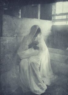 The manger, c1900. Creator: Gertrude Kasebier