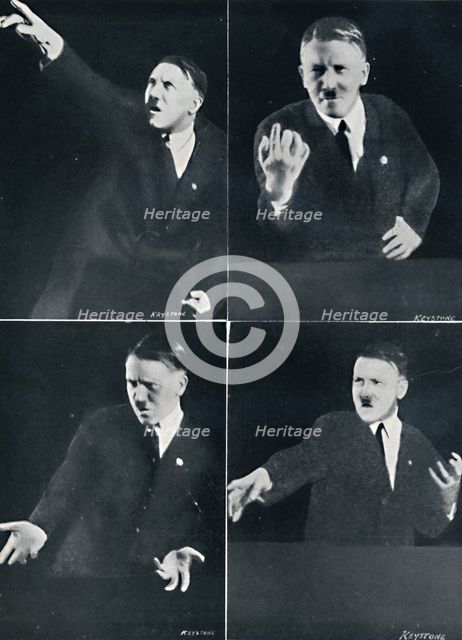 'The maniac of Berchtesgaden had begun to run amuck', c1938, (1945). Artist: Unknown.