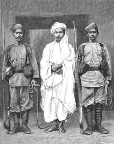 The Manipur Rebels; The Tobraq 1891. Creator: Unknown
