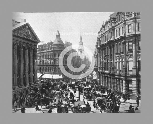 The Mansion House and Cheapside, London, c1900. Artist: Frith & Co.