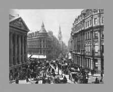 The Mansion House and Cheapside, London, c1900. Artist: Frith & Co