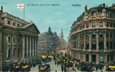 The Mansion House and Cheapside, London c1910