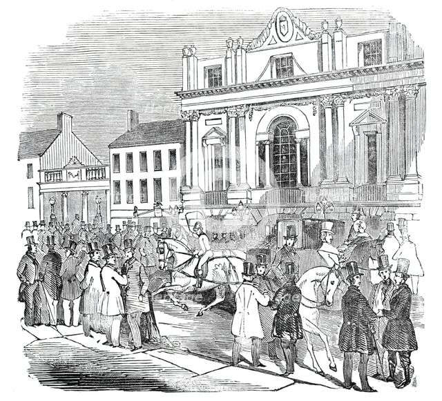 The Mansion House, Doncaster, 1844. Creator: Unknown.