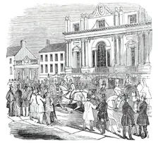 The Mansion House, Doncaster, 1844. Creator: Unknown