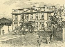 The Mansion House, Dublin c1900. Creator: Unknown