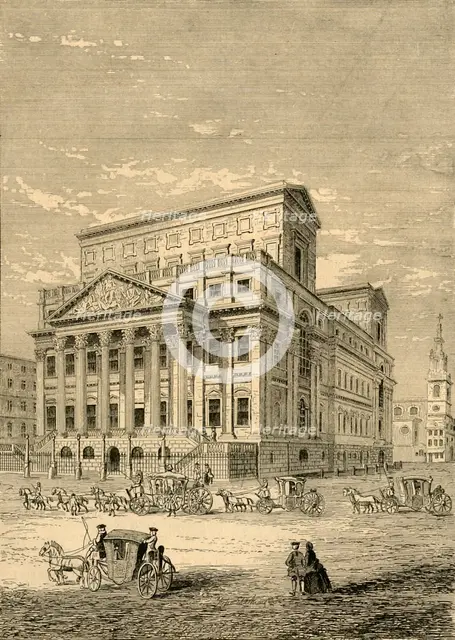 'The Mansion House in 1750', (1897). Creator: Unknown.