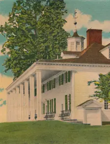 The Mansion, river elevation 1946