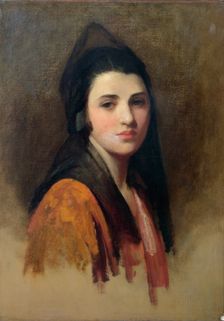 The Mantilla, c1927. Creator: Luke Fildes