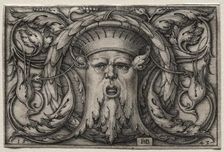 The Mask, 1543. Creator: Hans Sebald Beham (German, 1500-1550)