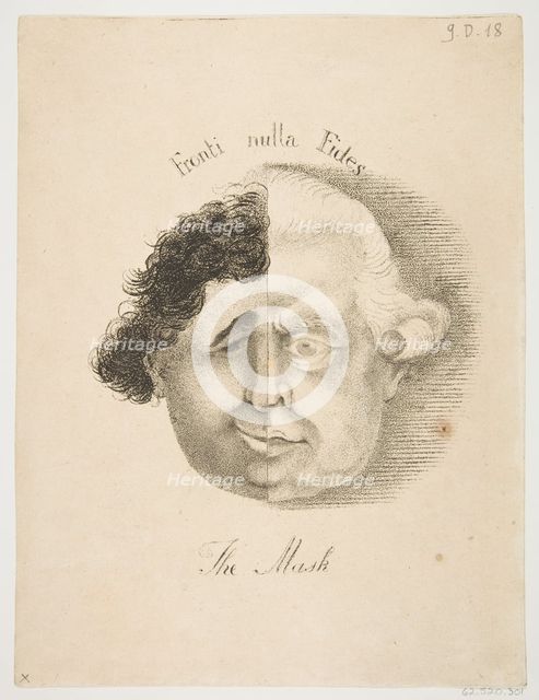 The Mask, May 21, 1783. Creator: James Sayers.