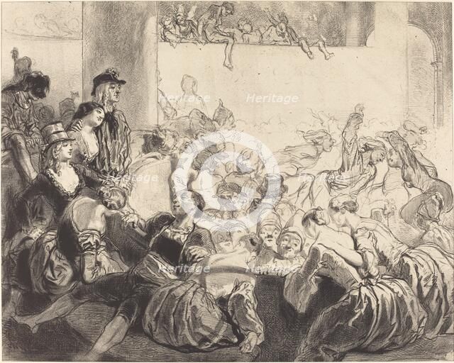 The Masked Ball. Creator: Paul Gavarni.