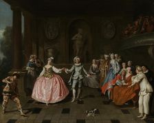 The Masquerade Ball, 1683-1757. Creator: Antoine Pesne