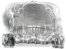 The Masquerade Scene from the New Ballet of "Les Metamorphoses", 1850. Creator: Unknown
