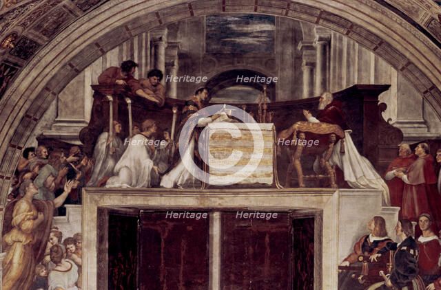'The Mass at Bolsena', 1512. Artist: Raphael