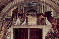 The Mass at Bolsena 1512. Artist: Raphael