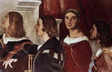 The Mass at Bolsena (detail), 1512. Artist: Raphael