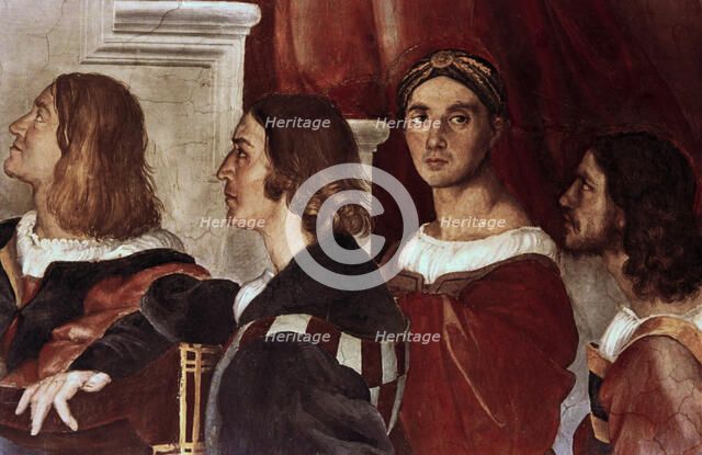 'The Mass at Bolsena', (detail), 1512. Artist: Raphael