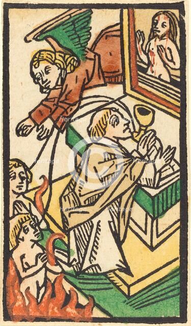 The Mass of Saint Gregory, 1470/1480. Creator: Unknown.