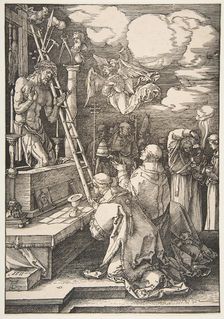 The Mass of Saint Gregory, 1511. Creator: Albrecht Durer