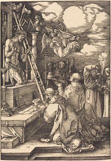 The Mass of Saint Gregory, 1511. Creator: Albrecht Durer