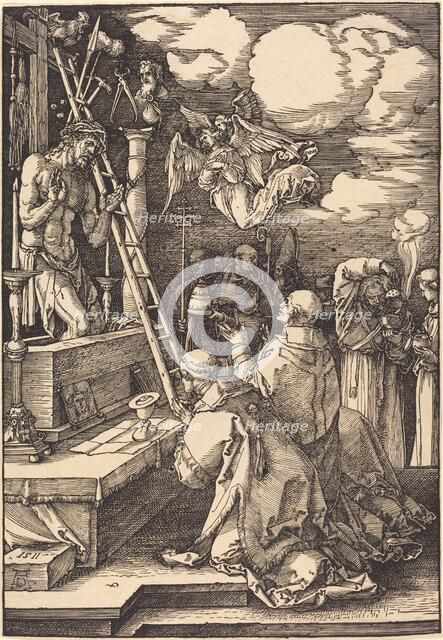 The Mass of Saint Gregory, 1511. Creator: Albrecht Durer.