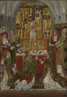 The Mass of Saint Gregory the Great, c. 1500. Creator: Anonymous