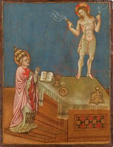 The Mass of Saint Gregory, Second Half of 14th cen. Creator: Anonymous