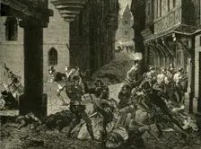 The Massacre of St. Bartholomew (1572), 1890. Creator: Unknown