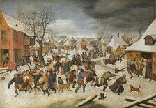 The Massacre of the Children at Bethlehem, c1580-1630. Creator: Pieter Brueghel the Younger