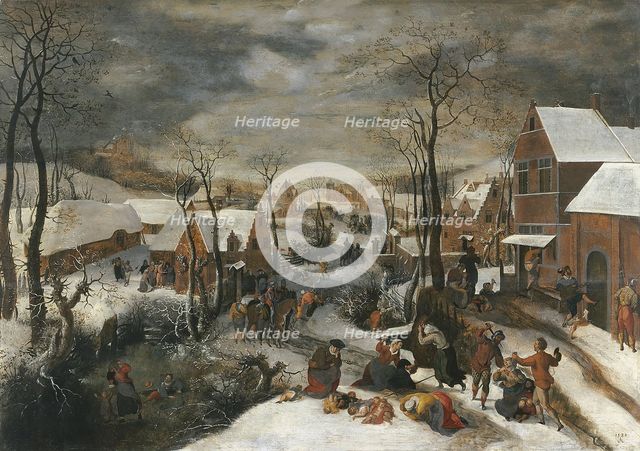The Massacre of the Innocents, 1586. Creator: Lucas van Valckenborch.