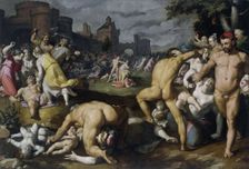 The Massacre of the Innocents, 1590. Creator: Cornelis Cornelisz van Haarlem