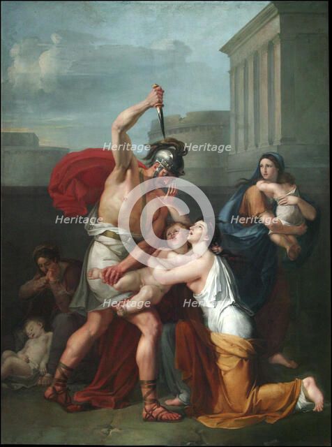 The Massacre of the Innocents', 1809.  Creator: Durnov, Trofim Fyodorovich (1765-1833).