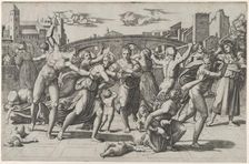The Massacre of the Innocents, ca. 1512-13. Creator: Marcantonio Raimondi