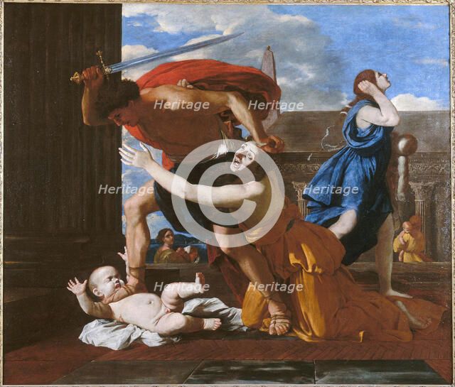 The Massacre of the Innocents, ca. 1628-1629. Artist: Poussin, Nicolas (1594-1665)