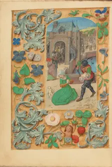The Massacre of the Innocents; Crohin-La Fontaine Hours, (about 1480-1485?). Creators: Master of the Dresden Prayer Book, Workshop of the Master of the Dresden Prayer Book