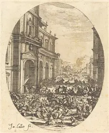 The Massacre of the Innocents, c. 1622. Creator: Jacques Callot